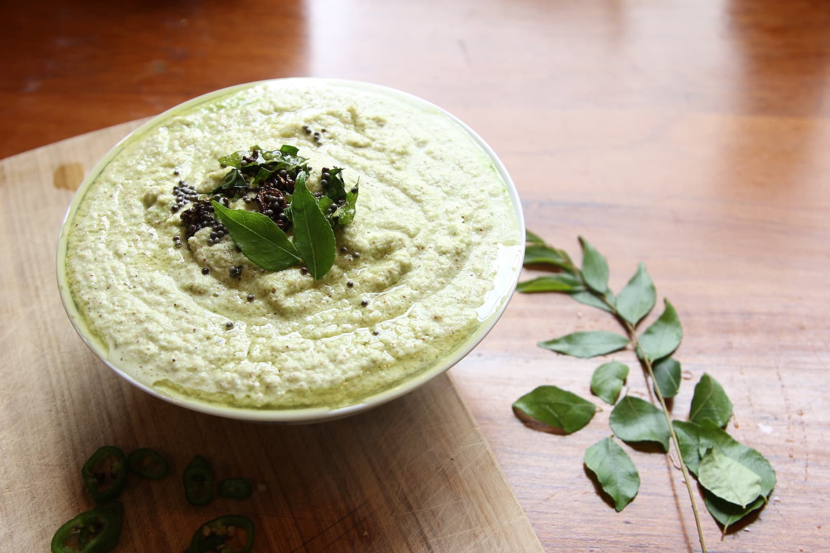 Coconut Chutney with Chana Gram Dal — 9