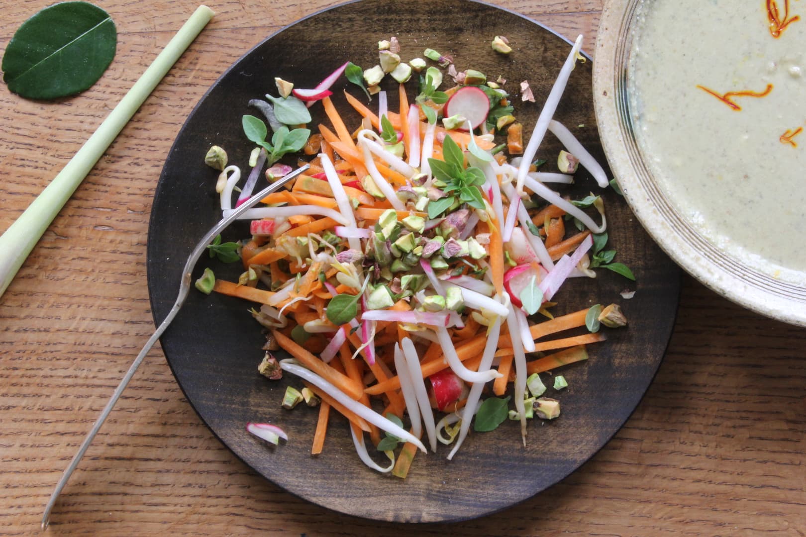 Basil Dressed Cucumber Noodles — 2