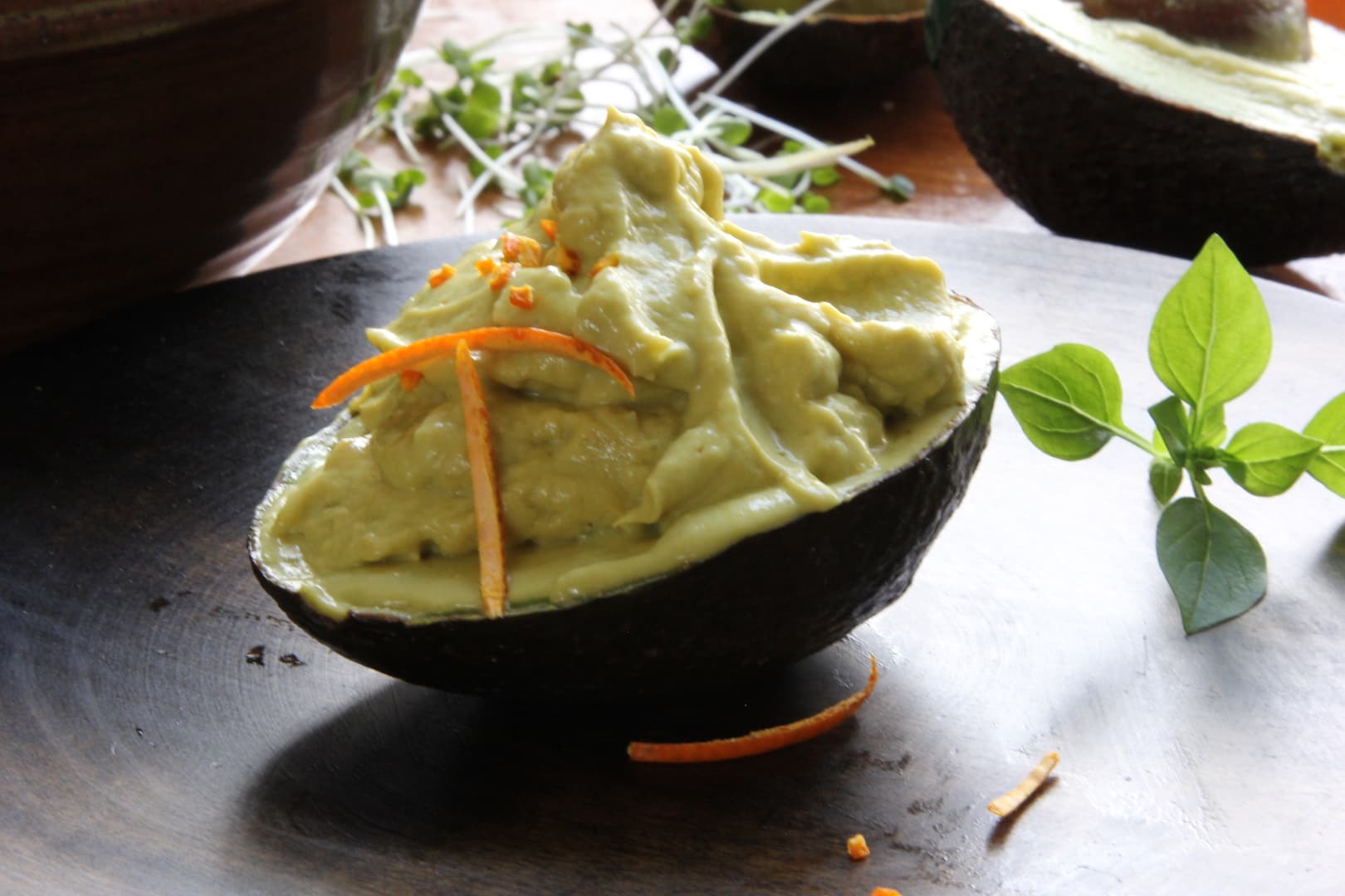 Avocado Tangerine sauce 6