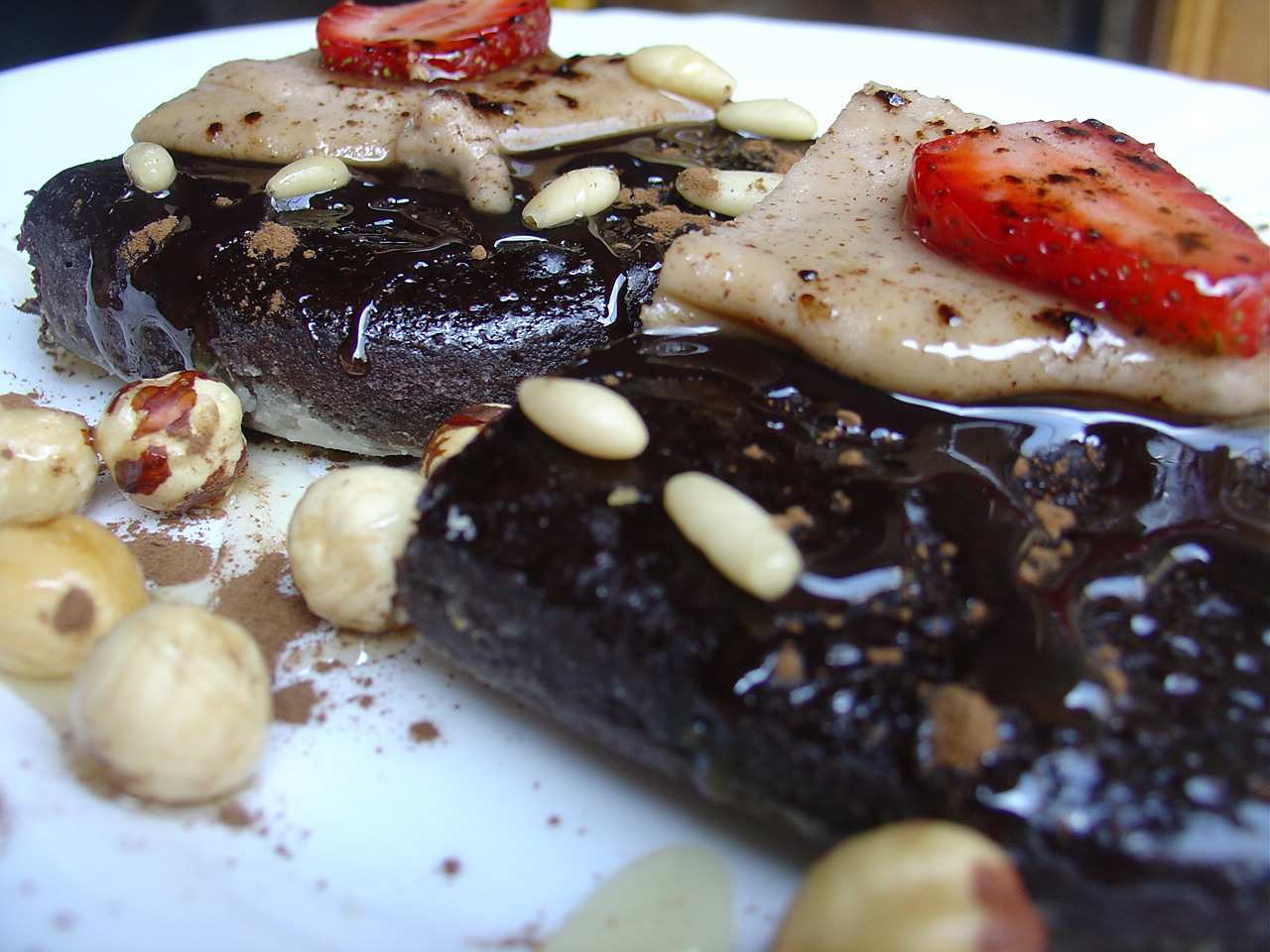 Carob cake for magazine