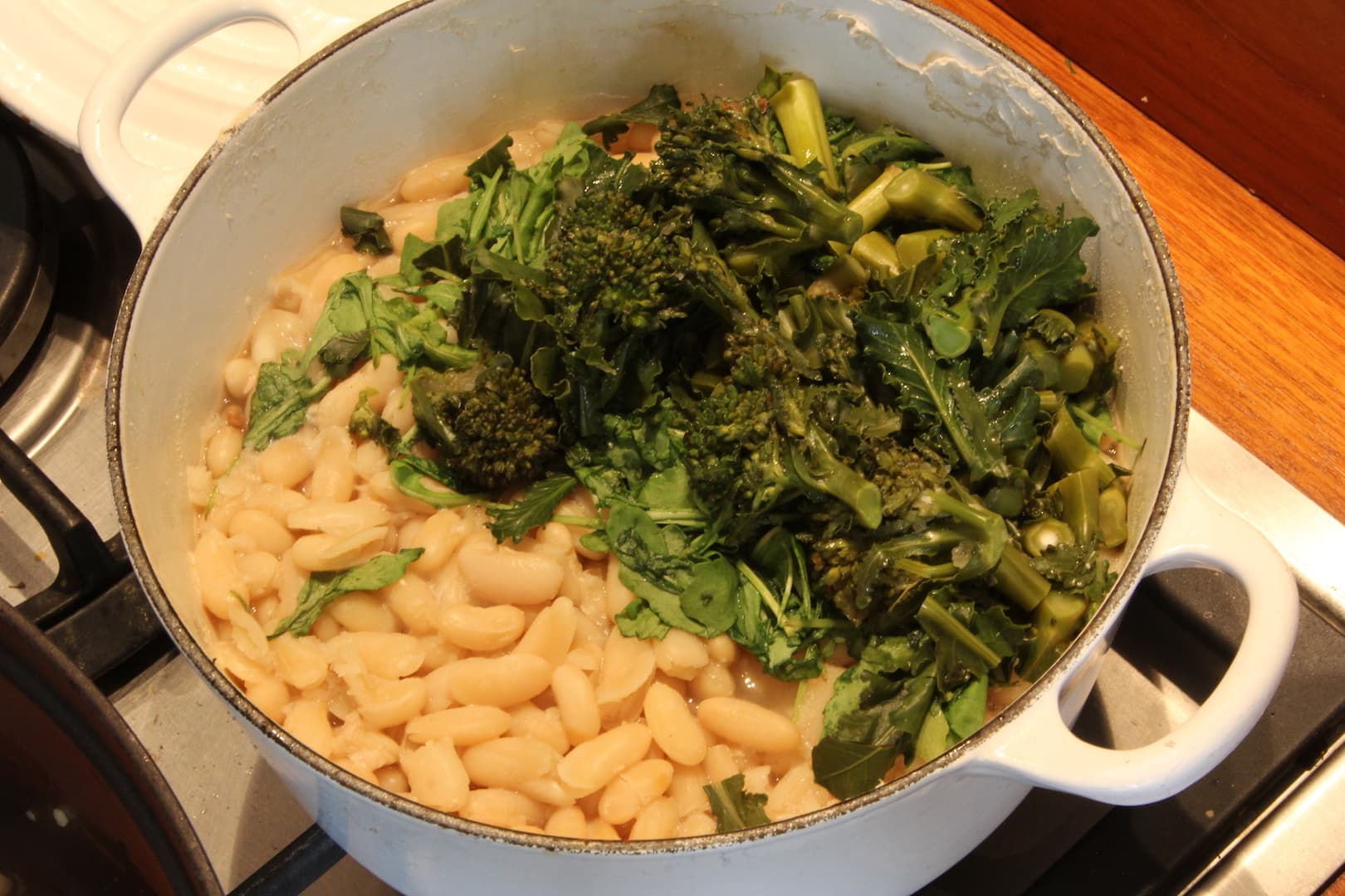 Fagioli el spinaci 4