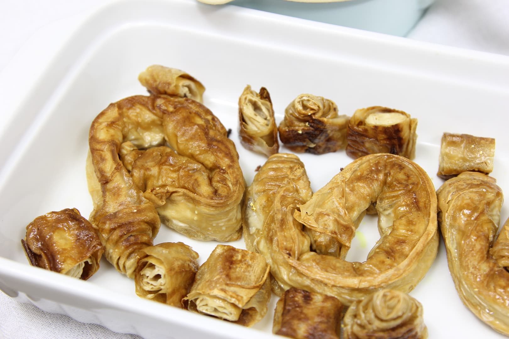 Lotus root sweet sour w tofu skinroll 3