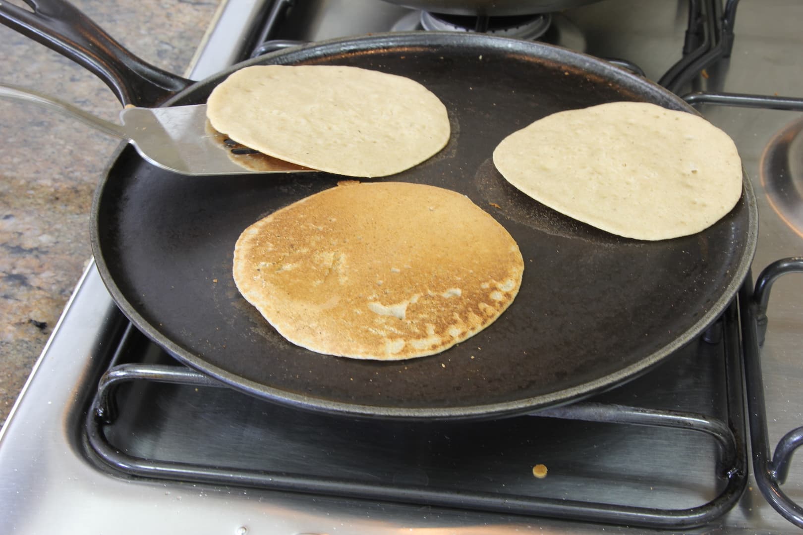 Rice Chickpea pancake 8