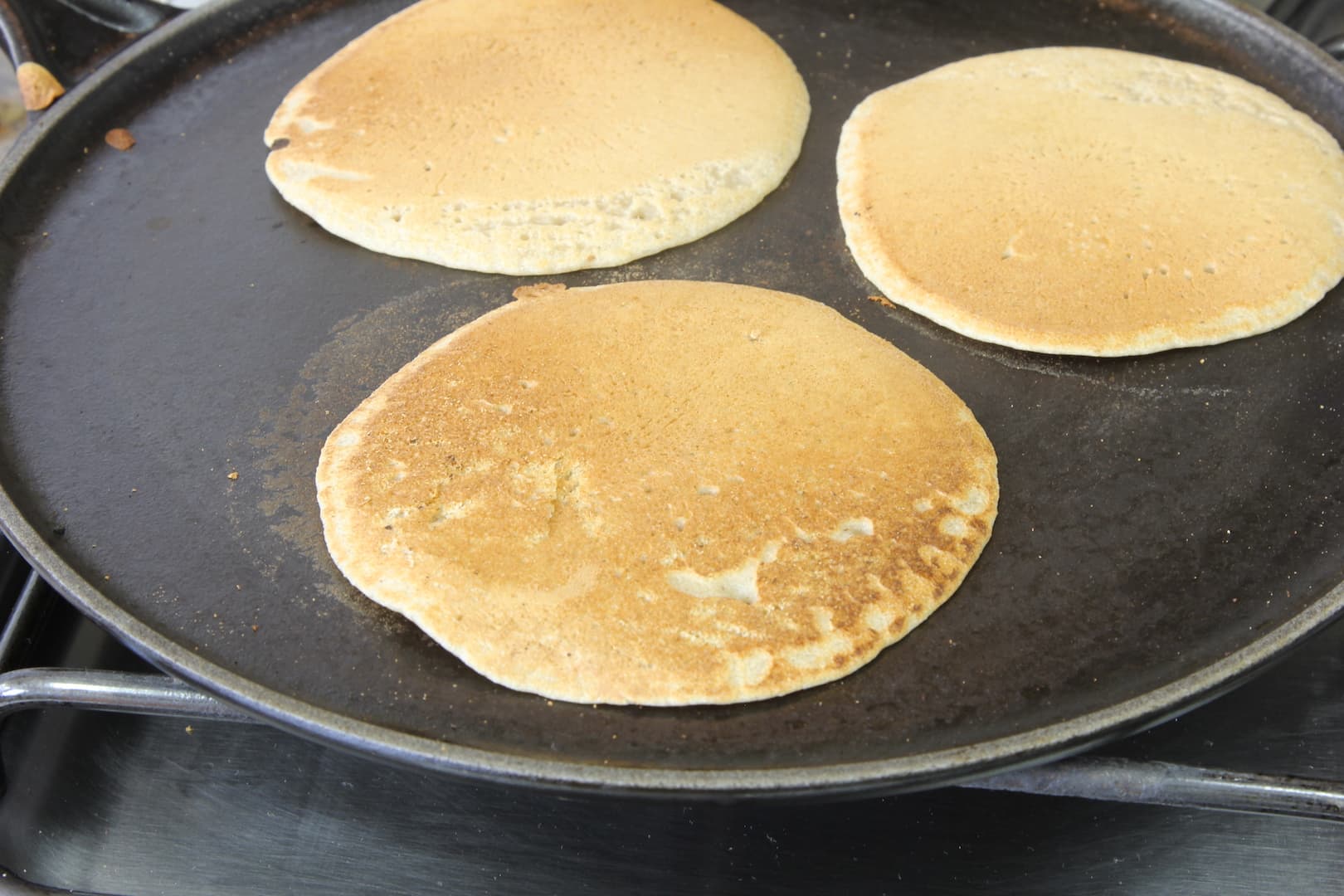 Rice Chickpea pancake 9