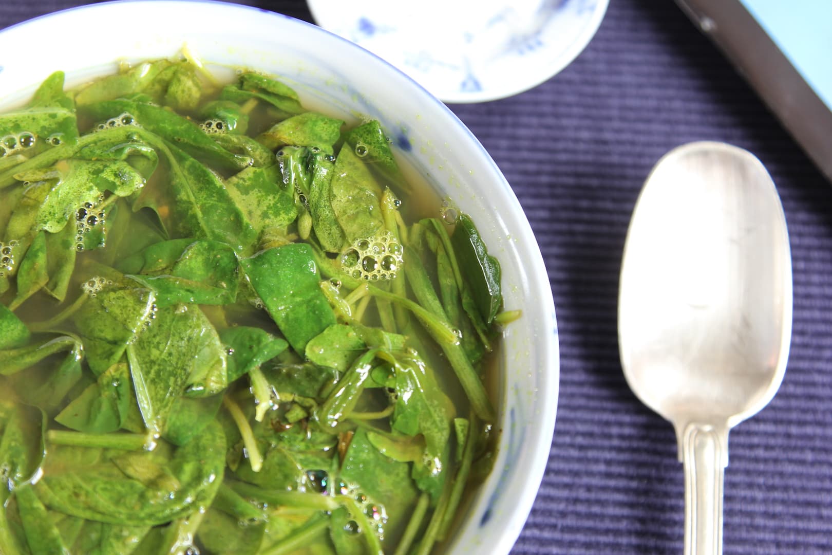 Tamrind Spinach soup 21