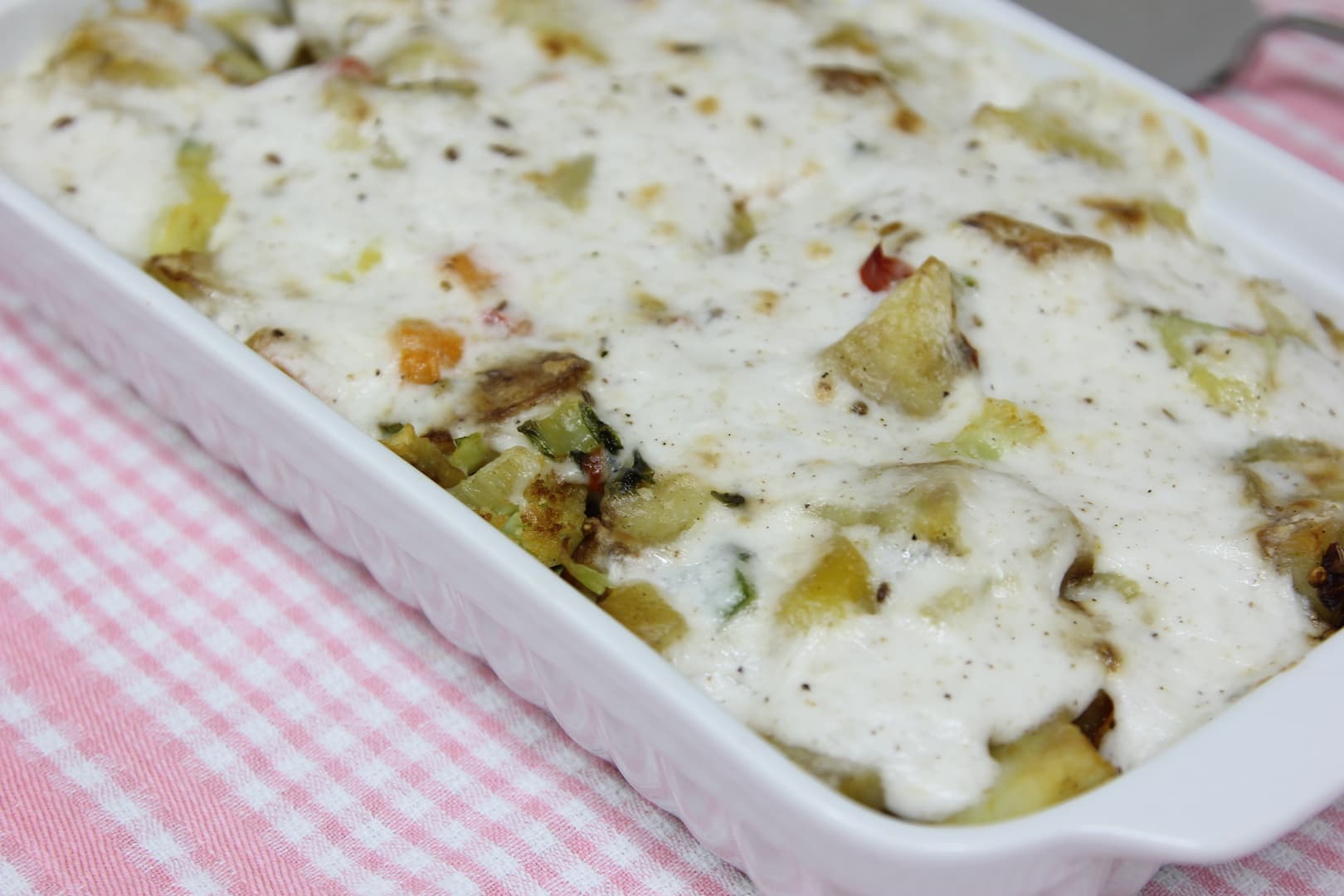 Vegetable gratin 18