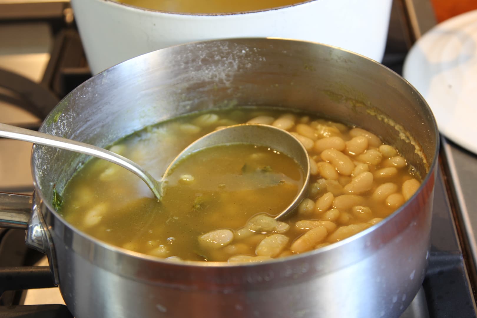 White bean Vege broth 2