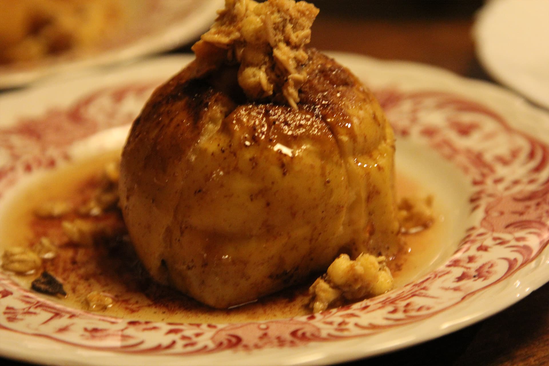 easy baked crispy apple 2