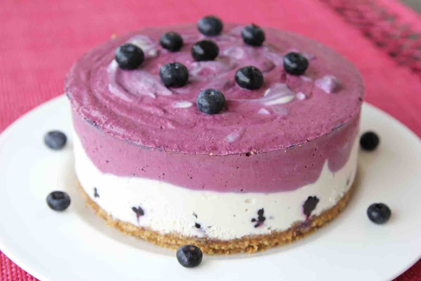 1. Blackblueberry cheese cake