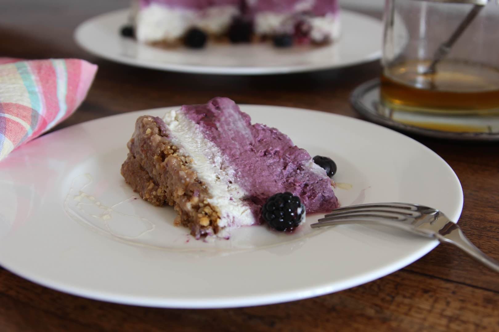 11. Blueberry cheese cake