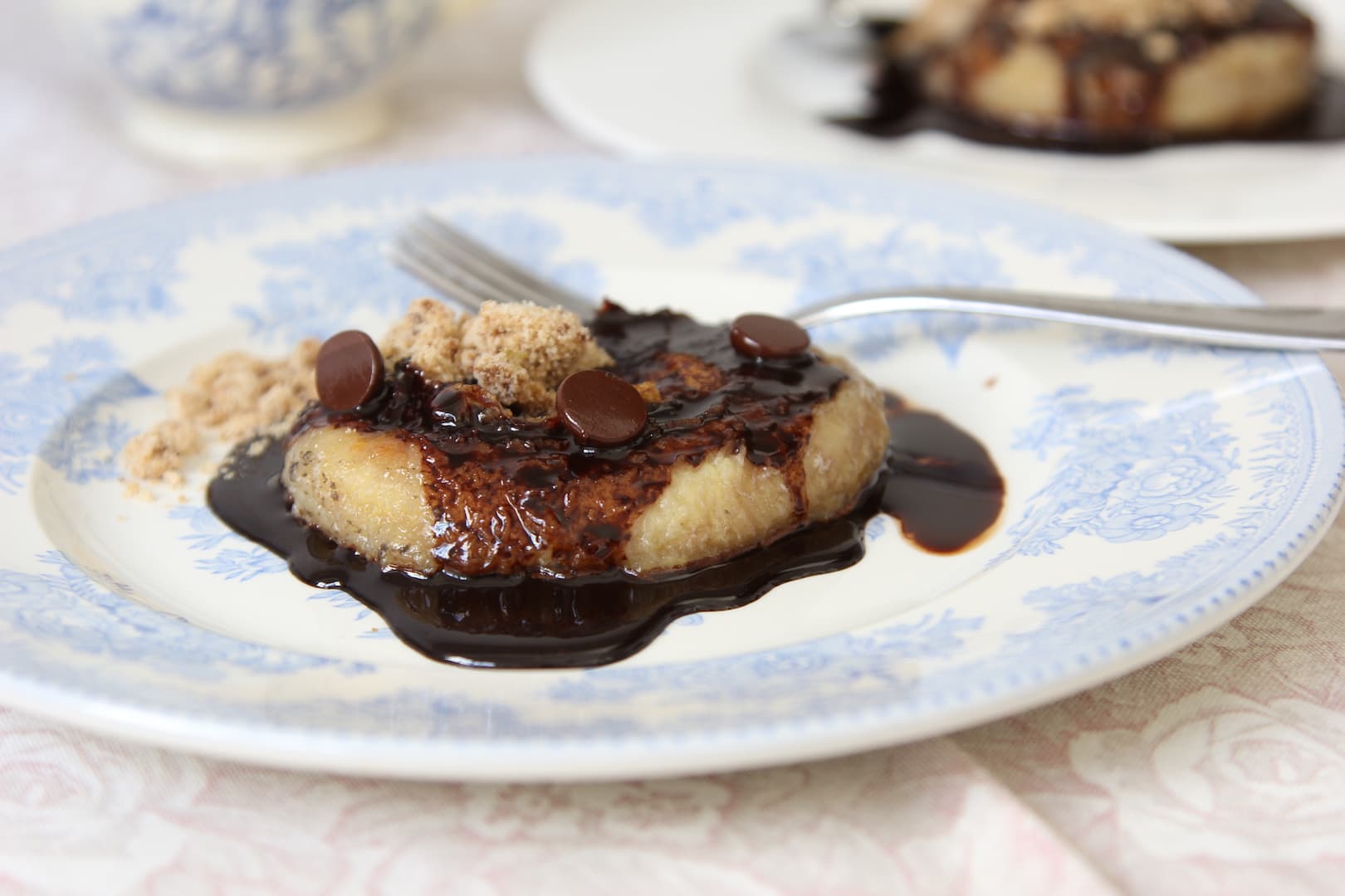 Banana Chocolate doughnut 1