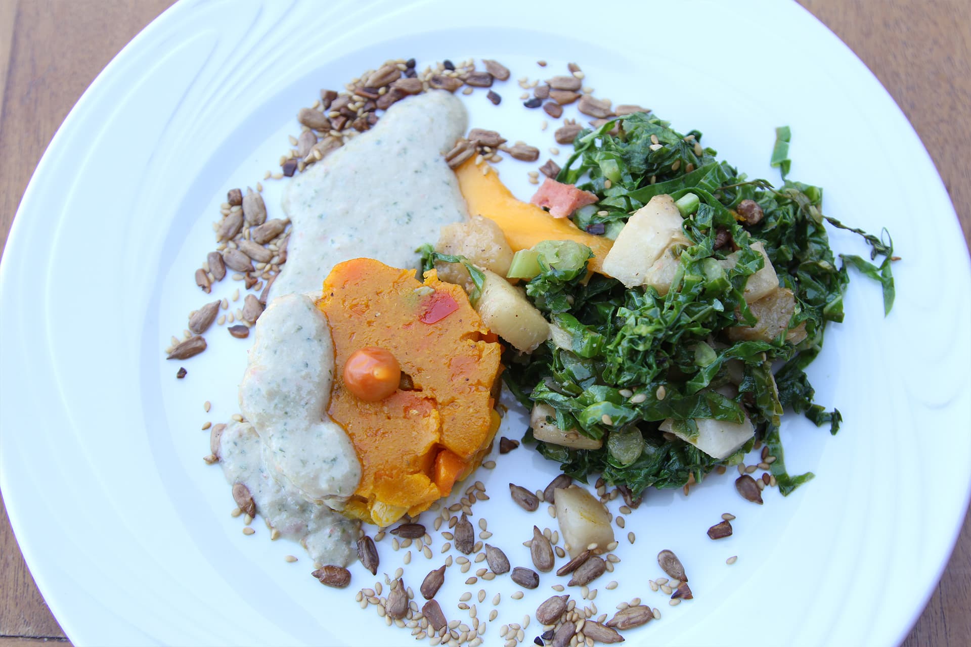 Carrot Pumpkin corn pie 4